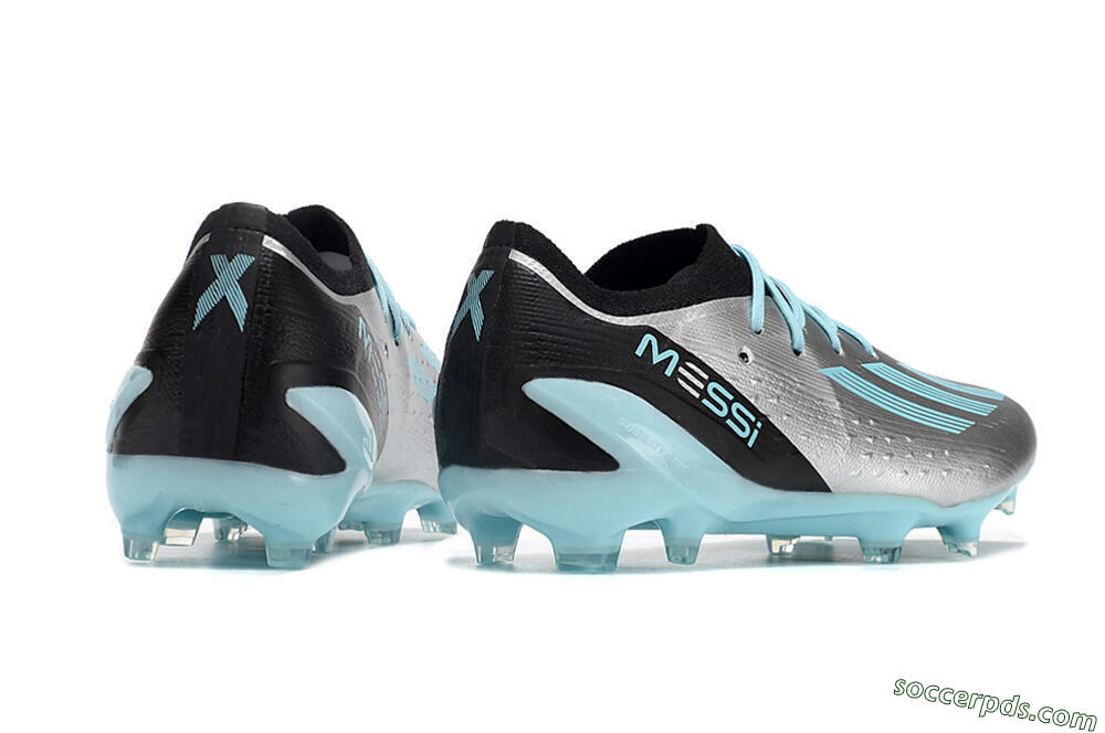 Adidas X Speedportal.1 FG Low-Tops Football Boots - Grey/Blue/Black 6