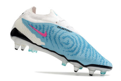 Nike Phantom GX Elite SG Low-Tops Football Boots - Blue/White/Pink