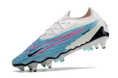 Nike Phantom GX Elite SG Low-Tops Football Boots - Blue/White/Pink
