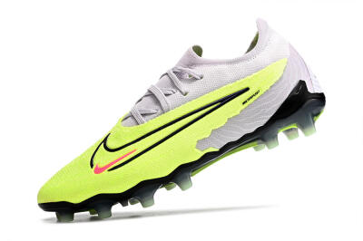 Nike Phantom GX Elite AG Low-Tops Football Boots - Grey/Yellow/Black