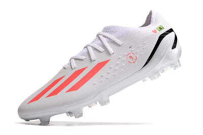 Adidas X Speedportal.1 Brazil FG Low-Tops Football Boots - White/Orange/Black