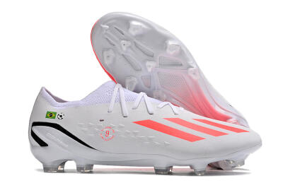 Adidas X Speedportal.1 Brazil FG Low-Tops Football Boots - White/Orange/Black