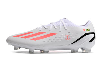 Adidas X Speedportal.1 Brazil FG Low-Tops Football Boots - White/Orange/Black