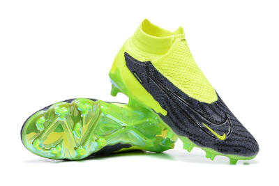 Nike Phantom GX Elite DF FG High-Tops Football Boots - Yellow/Black