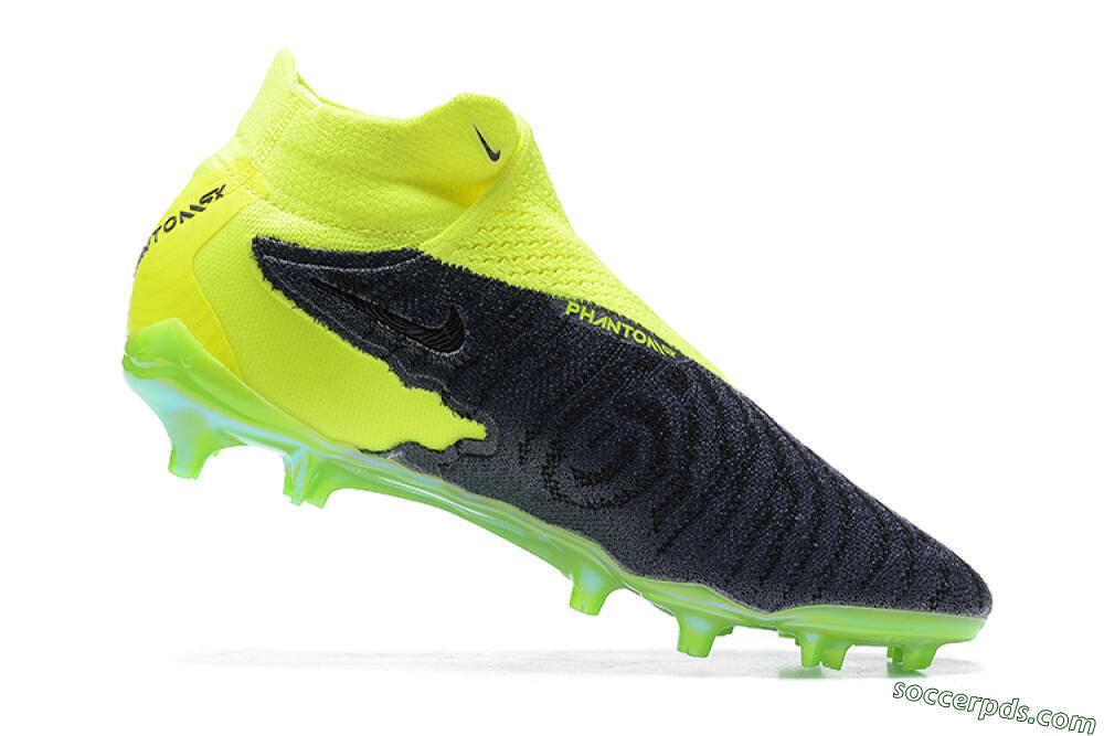 Nike Phantom GX Elite DF FG High-Tops Football Boots - Yellow/Black 6