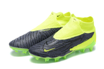 Nike Phantom GX Elite DF FG High-Tops Football Boots - Yellow/Black