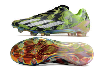 Adidas X Crazyfast Limited Edition FG Low-Tops Football Boots - White/Yellow/Orange/Black
