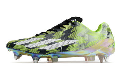 Adidas X Crazyfast Limited Edition SG Low-Tops Football Boots - White/Yellow/Orange/Black