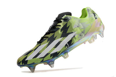 Adidas X Crazyfast Limited Edition SG Low-Tops Football Boots - White/Yellow/Orange/Black