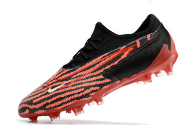 Nike React Phantom GX Academy FG Low-Tops Football Boots - Red/Black/White