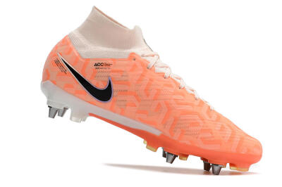 Nike Air Zoom Mercurial Superfly 9 Elite SG High-Tops Football Boots - Orange/Black/Purple/Yellow