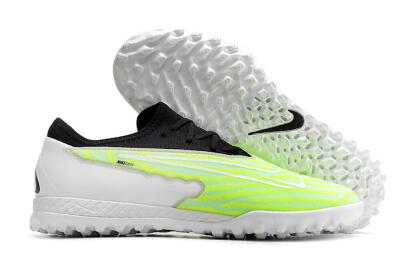 Nike React Phantom GX Pro TF Low-Tops Football Shoes - Green/Black/White