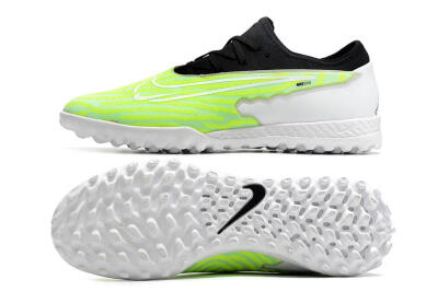 Nike React Phantom GX Pro TF Low-Tops Football Shoes - Green/Black/White