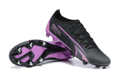 Puma Ultra Ultimate FG Low-Tops Football Boots - Black/Purple