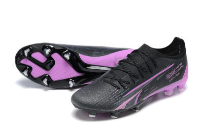 Puma Ultra Ultimate FG Low-Tops Football Boots - Black/Purple