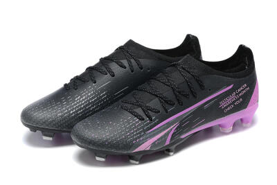 Puma Ultra Ultimate FG Low-Tops Football Boots - Black/Purple