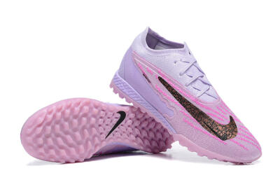Nike Phantom GX Elite TF Low-Tops Football Shoes - Purple/Pink/Black