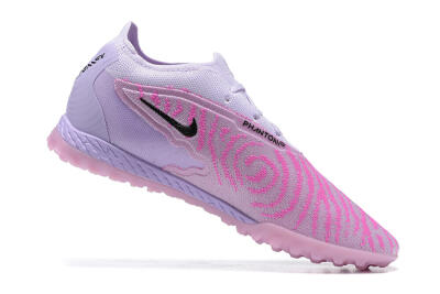 Nike Phantom GX Elite TF Low-Tops Football Shoes - Purple/Pink/Black