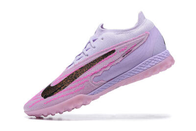 Nike Phantom GX Elite TF Low-Tops Football Shoes - Purple/Pink/Black