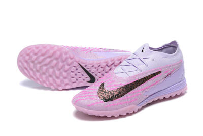 Nike Phantom GX Elite TF Low-Tops Football Shoes - Purple/Pink/Black
