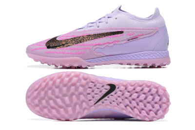 Nike Phantom GX Elite TF Low-Tops Football Shoes - Purple/Pink/Black