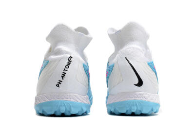 Nike Phantom GX Elite DF TF High-Tops Football Shoes - Blue/Pink/White