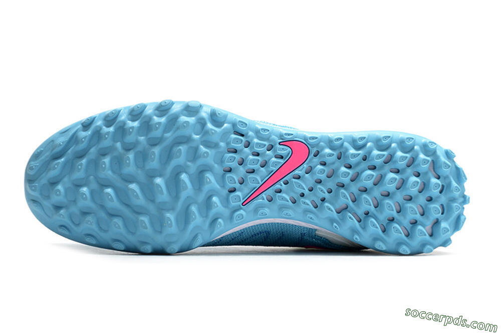 Nike Phantom GX Elite DF TF High-Tops Football Shoes - Blue/Pink/White 6
