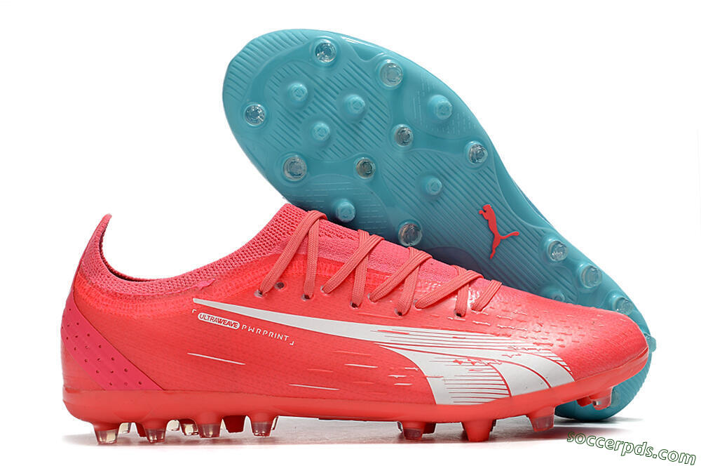 Puma Ultra Ultimate MG Low-Tops Football Boots - Blue/White 1