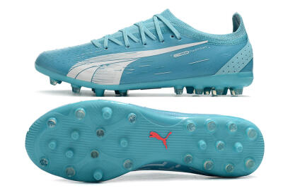 Puma Ultra Ultimate MG Low-Tops Football Boots - Blue/White