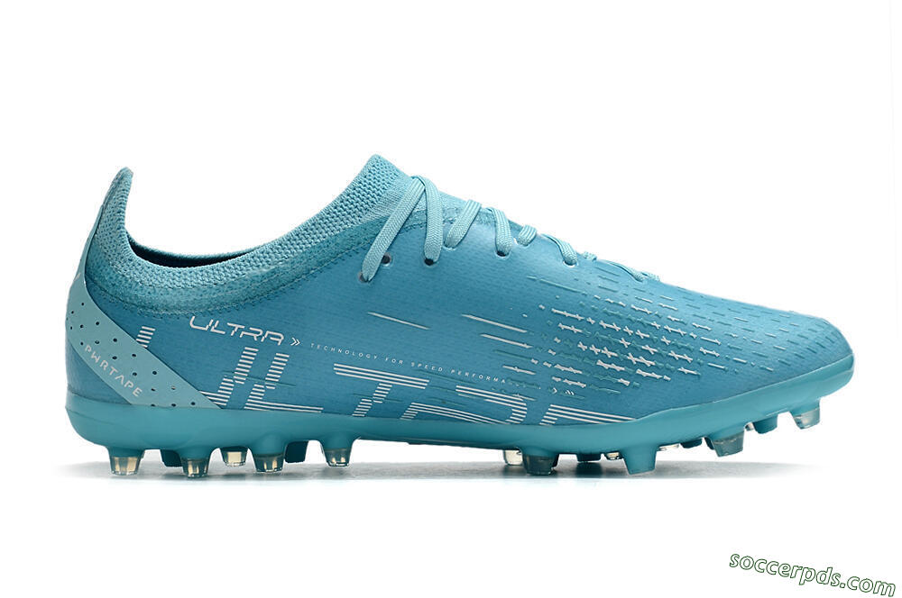 Puma Ultra Ultimate MG Low-Tops Football Boots - Blue/White 7