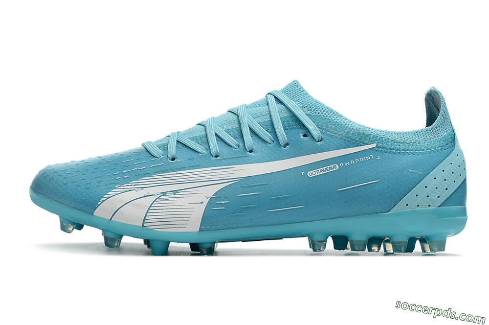 Puma Ultra Ultimate MG Low-Tops Football Boots - Blue/White 2