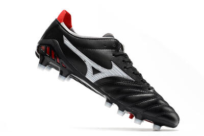 Mizuno Morelia Neo 3 Pro FG Low-Tops Football Boots - Black/White/Red