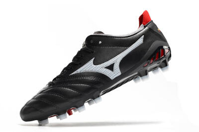 Mizuno Morelia Neo 3 Pro FG Low-Tops Football Boots - Black/White/Red