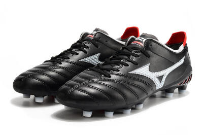 Mizuno Morelia Neo 3 Pro FG Low-Tops Football Boots - Black/White/Red