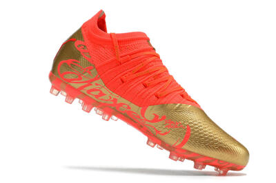 Puma Future Z 1.3 Instinct MG Low-Tops Football Boots - Red/Gold