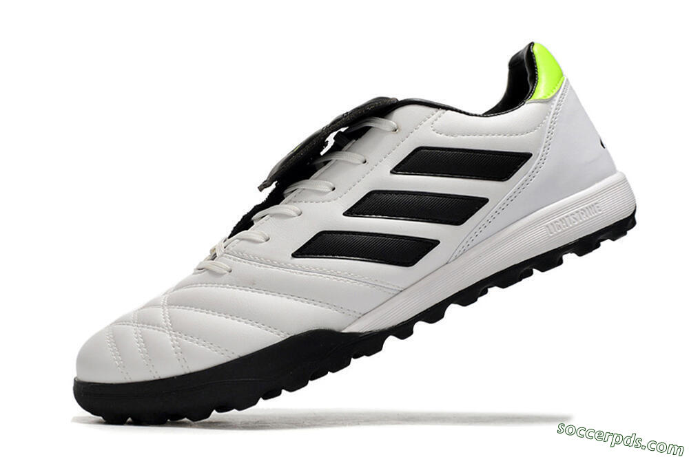 Adidas Copa Gloro TF Low-Tops Football Shoes - White/Black/Green 5