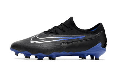 Nike Phantom GX Academy FG Low-Tops Football Boots - Black/White/Blue