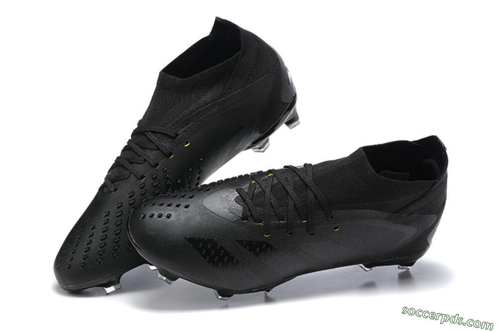 Adidas Predator Accuracy+ FG High-Tops Football Boots - Black/Black 5