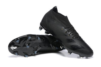 Adidas Predator Accuracy+ FG High-Tops Football Boots - Black/Black