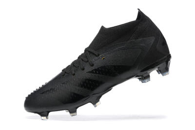 Adidas Predator Accuracy+ FG High-Tops Football Boots - Black/Black