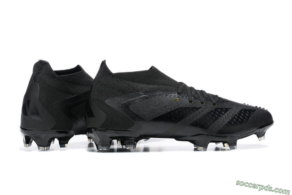 Adidas Predator Accuracy+ FG High-Tops Football Boots - Black/Black 8