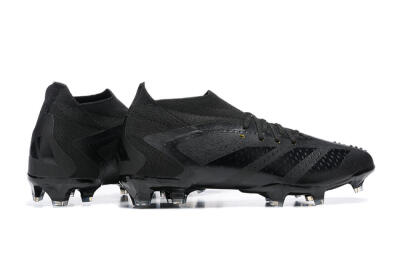 Adidas Predator Accuracy+ FG High-Tops Football Boots - Black/Black