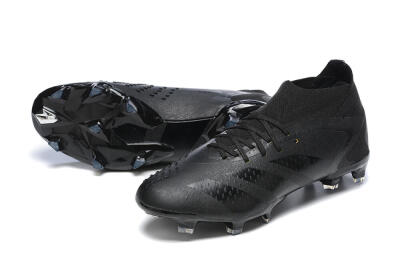 Adidas Predator Accuracy+ FG High-Tops Football Boots - Black/Black