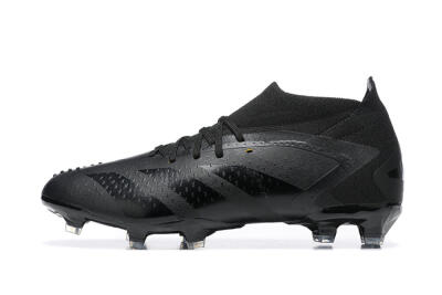 Adidas Predator Accuracy+ FG High-Tops Football Boots - Black/Black