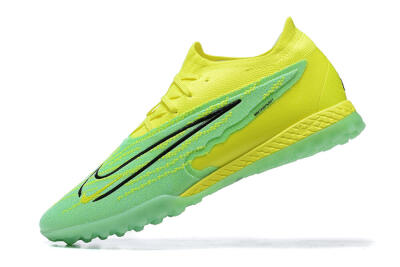 Nike Phantom GX Elite TF Low-Tops Football Shoes - Green/Black/Yellow