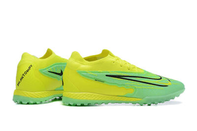 Nike Phantom GX Elite TF Low-Tops Football Shoes - Green/Black/Yellow
