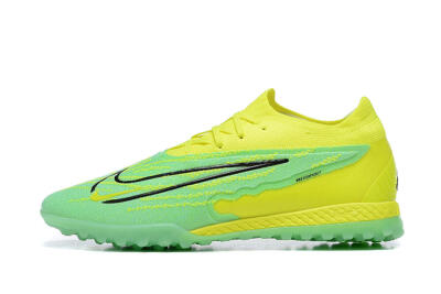 Nike Phantom GX Elite TF Low-Tops Football Shoes - Green/Black/Yellow