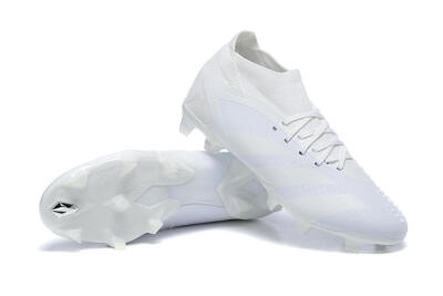 Adidas Predator Accuracy+ FG High-Tops Football Boots - White/White