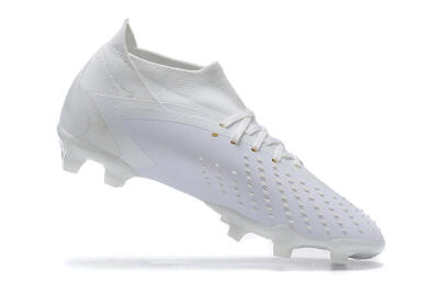 Adidas Predator Accuracy+ FG High-Tops Football Boots - White/White