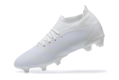Adidas Predator Accuracy+ FG High-Tops Football Boots - White/White